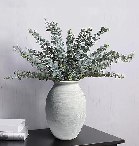GeLive Vase Rustique Céramique Wabi-Sabi 25cm