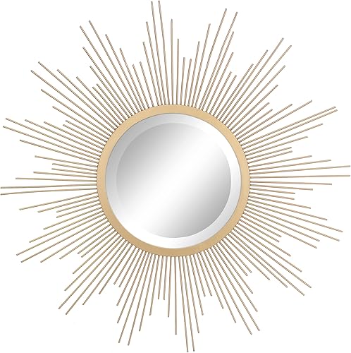 Miroir Mural Doré Style Antique